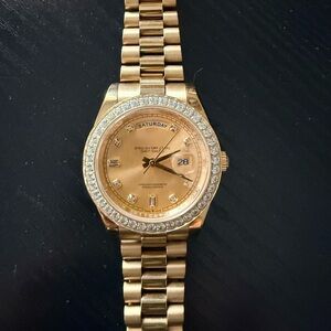 Gold Luxury Men's Watch